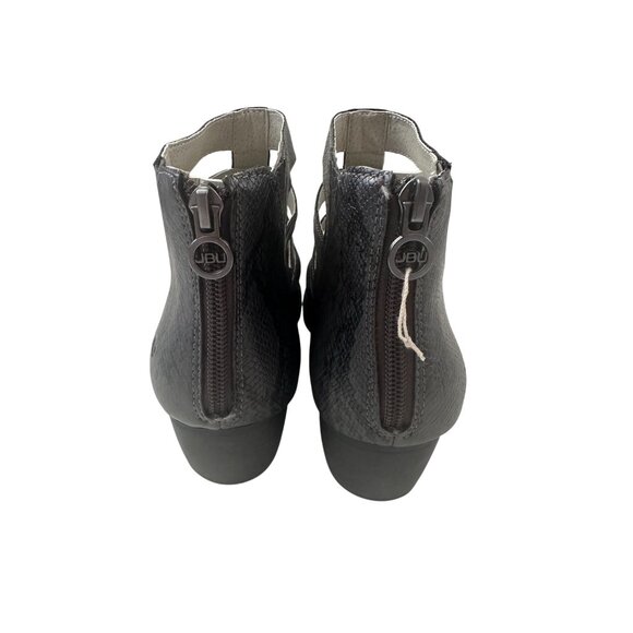 JAMBU Gray Snake Print Memory Foam Comfort Zip Up Shoes Size 9.5 - Picture 6 of 12